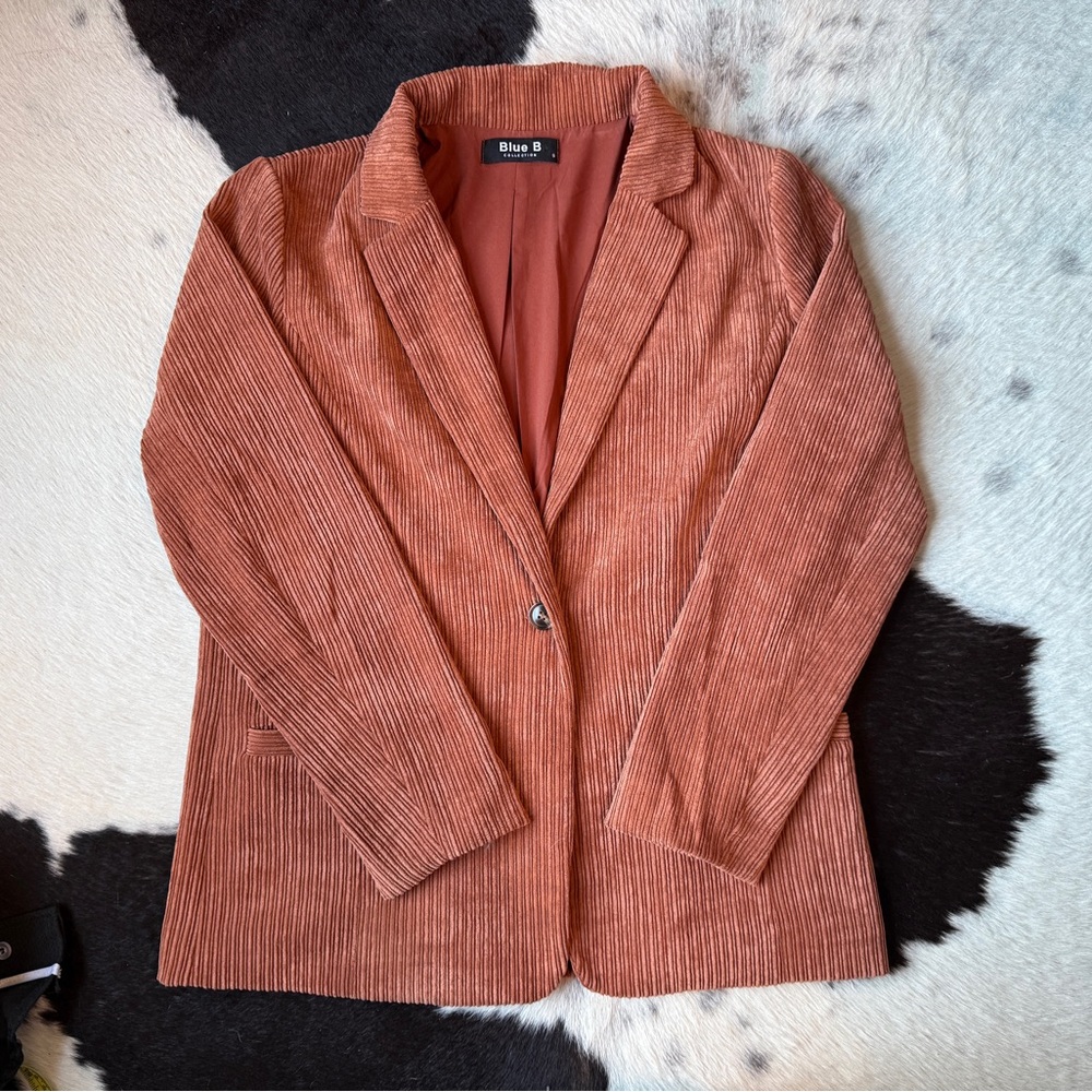 Blue B Velvet Blazer
